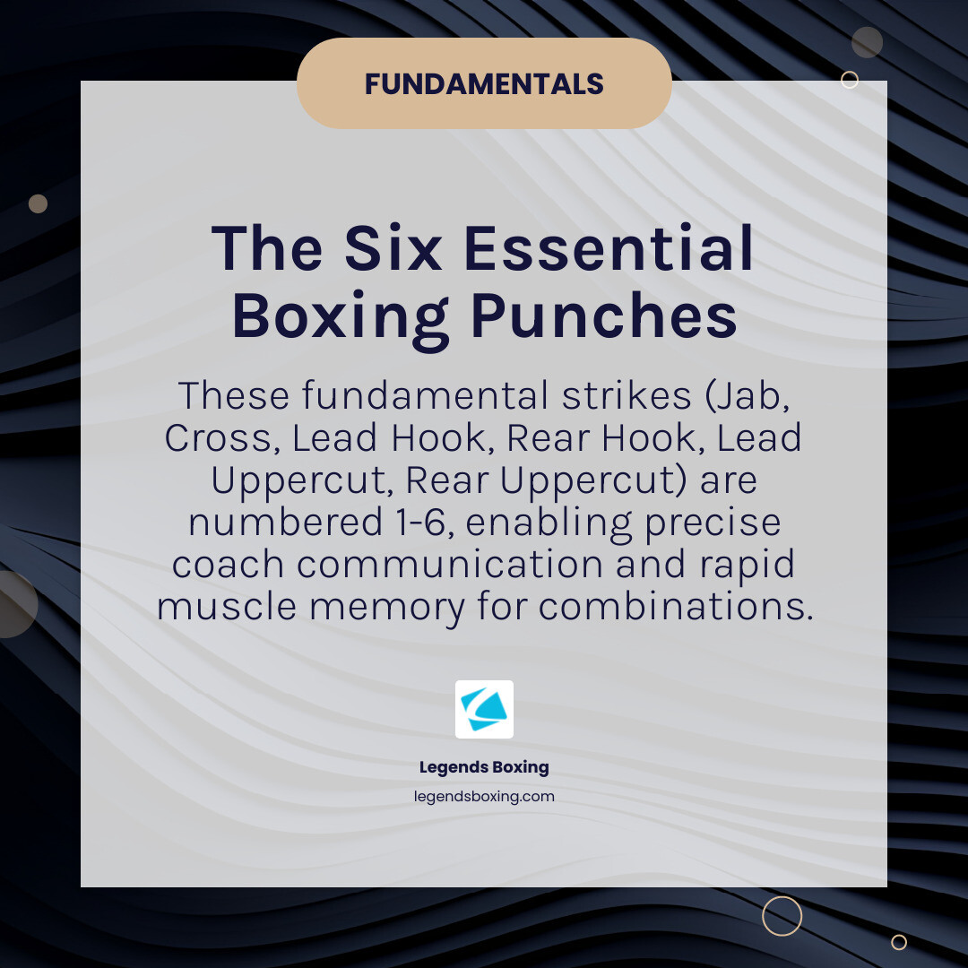 The Six Essential Boxing Punches — Fundamentals